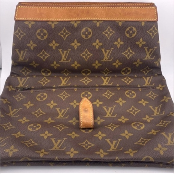 VINTAGE Louis Vuitton Pochette Pliante Fold Over Crossbody Clutch Retro 70s LV - Picture 11 of 16